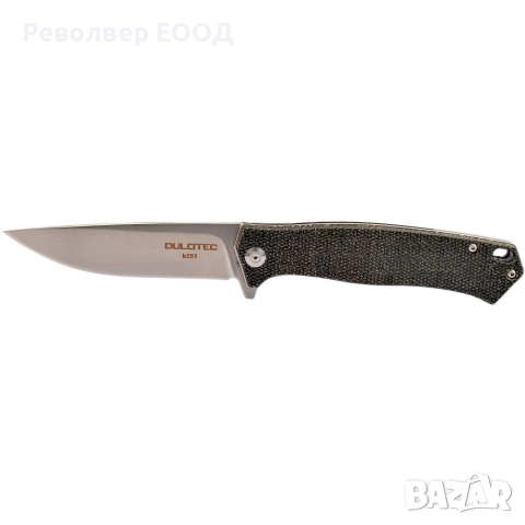 Сгъваем нож Dulotec K251-BK - дръжка от Micarta и D2 инструментална стомана, снимка 1 - Ножове - 45007425
