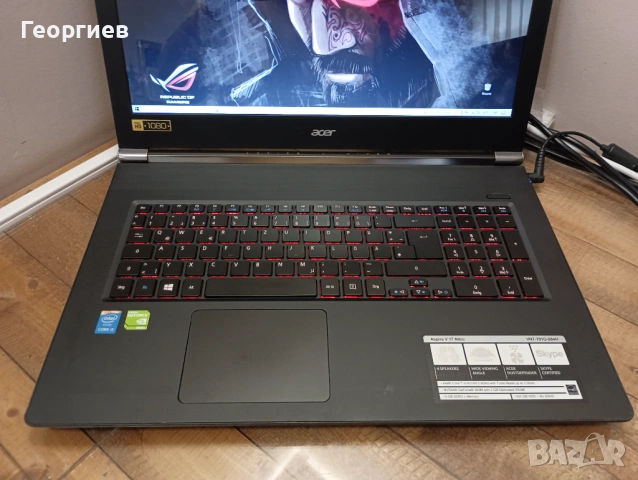 Лаптоп Acer Aspire V17 Nitro / 17", снимка 2 - Лаптопи за игри - 53720676