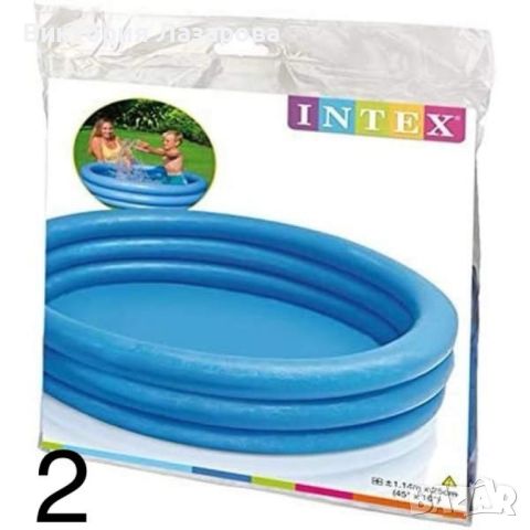 Детски надуваем басейн Intex, снимка 4 - Басейни и аксесоари - 45241589