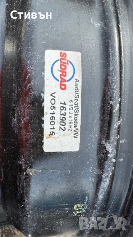 Железни джанти за VW, снимка 3 - Гуми и джанти - 53792903