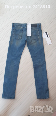 Armani Exchange A/X  Slim Fit Mens Size 31/32 НОВО! ОРИГИНАЛ Мъжки Дънки!, снимка 14 - Дънки - 53043450