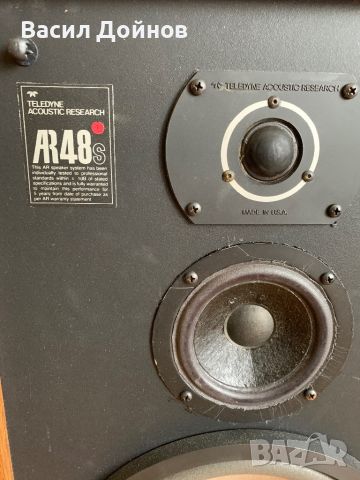 Acoustic Research AR-48s, снимка 6 - Тонколони - 46277489