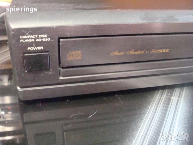 CD player "Fisher AD-530"- за ремонт или за части., снимка 4 - CD дискове - 45650617