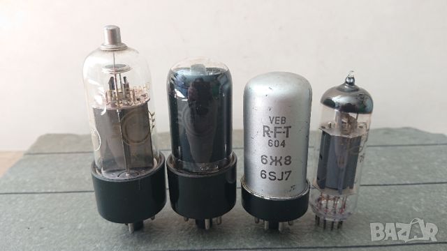 Нови радиолампи 6П31С, 6П6С, 6Ж8 - 6SJ7, 6П18П. 