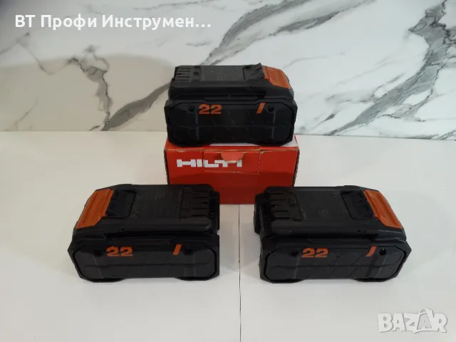 2024 - Hilti / Nuron B 22 - 110 ( 5.2 Ah ) - Хилти Нови батерии, снимка 4 - Други инструменти - 48503565