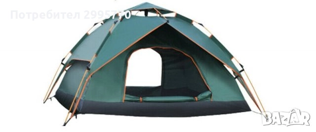Автоматична палатка за 4 човека