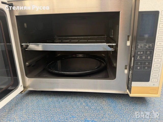  290322 panasonic dimension 4  микровълнова фурна цена  70 евро или 136.91 лв д+ 750 вата - състояни, снимка 4 - Печки, фурни - 54017050