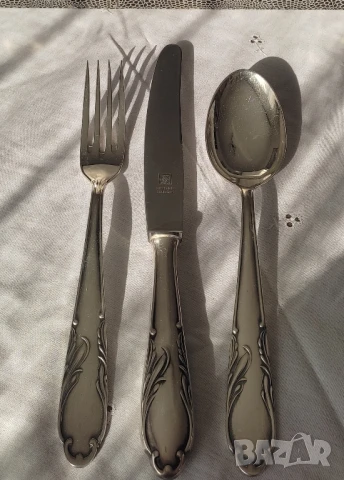 Комплект 18 броя посребрени прибори за хранене* SOLINGEN 100*