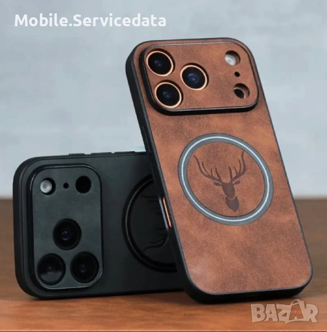 Луксозен ретро калъф от изкуствена овча кожа, съвместим с iPhone 17/17 Pro, снимка 2 - Калъфи, кейсове - 52426659