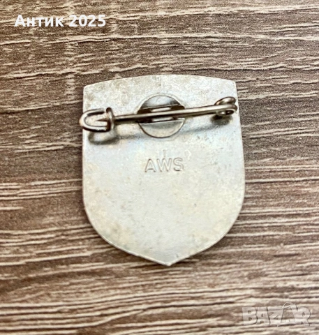 Винтидж значка „Grossvenediger 3674m“, Австрия (AWS) – Алпинизъм, снимка 2 - Колекции - 53693768