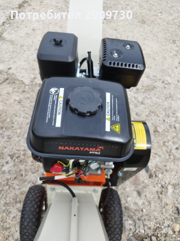 Дробилка за клони бензинова до 8см. под наем, снимка 5 - Други машини и части - 51929798