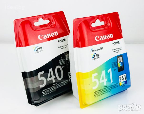 НОВИ! Мастило за Canon CL-541 Color / Canon CL-540 Black , снимка 2 - Принтери, копири, скенери - 45206342