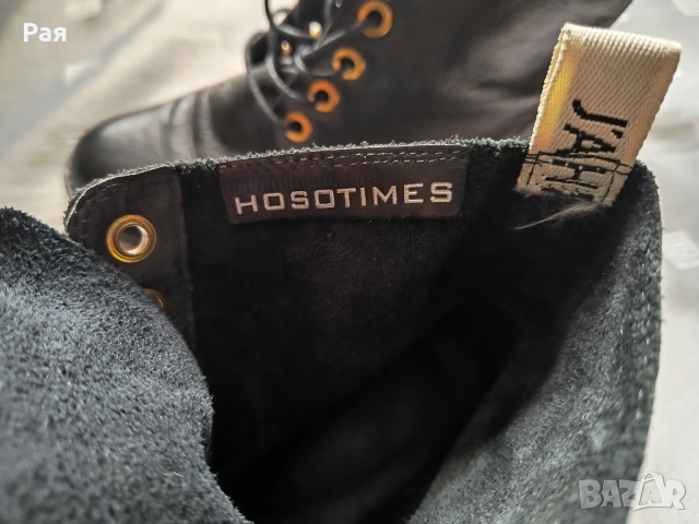 Дамски / Детски боти 100 % кожа Hommerson, снимка 3 - Дамски боти - 51837377