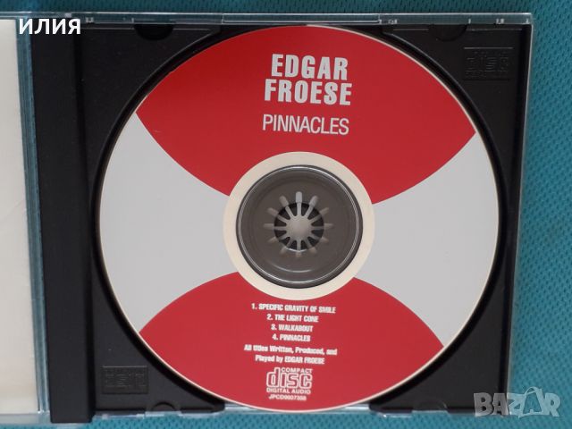 Edgar Froese(Tangerine Dream) – 1983 - Pinnacles(Berlin-School,Ambient), снимка 2 - CD дискове - 45088820