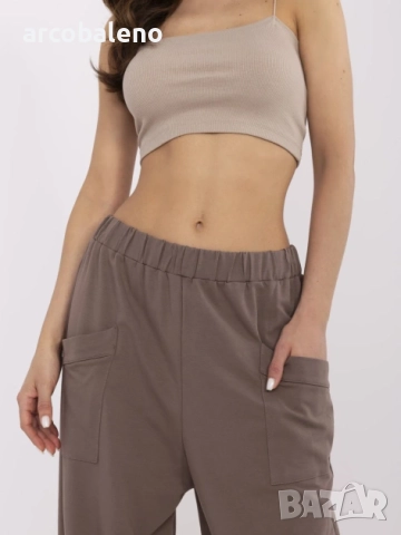 Дамски спортен панталон Aladdin с джобове, 3цвята , снимка 6 - Панталони - 51696898