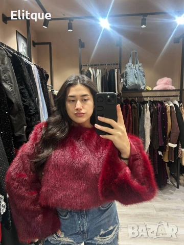 пухени блузи, снимка 2 - Блузи с дълъг ръкав и пуловери - 53305204