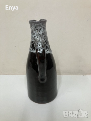 Ретро каничка с "лава"-глазура, снимка 3 - Антикварни и старинни предмети - 52290097