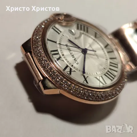 Дамски луксозен часовник Cartier Ballon Bleu , снимка 3 - Дамски - 47088592