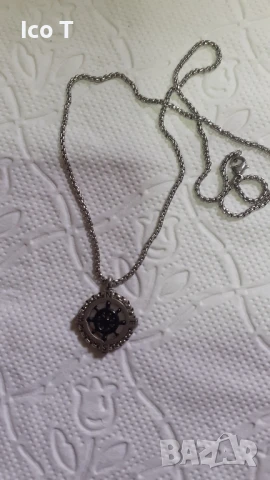 стоманен медальон , снимка 2 - Колиета, медальони, синджири - 50828385