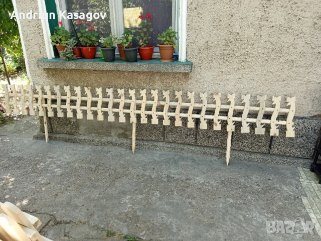 продавам дървени огради 