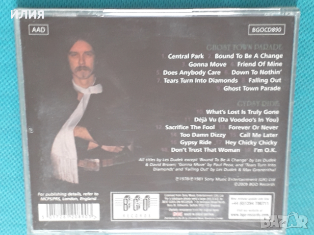 Les Dudek – 1978- Ghost Town Parade/1981 - Gypsy Ride(Rock,Funk)(2 LP in 1 CD)	, снимка 6 - CD дискове - 45061507