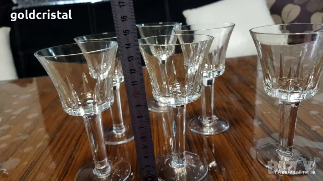 стари кристални чаши , снимка 3 - Антикварни и старинни предмети - 50425777