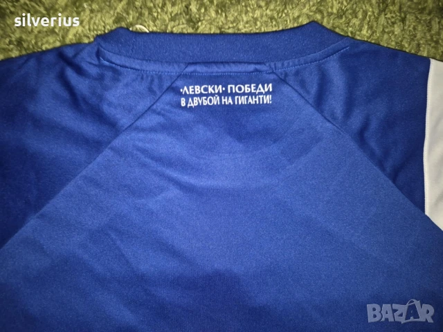 Оригинална футболна тениска на ПФК Левски-1914, снимка 4 - Тениски - 51331253