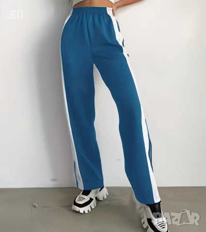 🌟 Fashion Street Loose Wide-Leg Sweatpants 🌟, снимка 8 - Панталони - 53629617