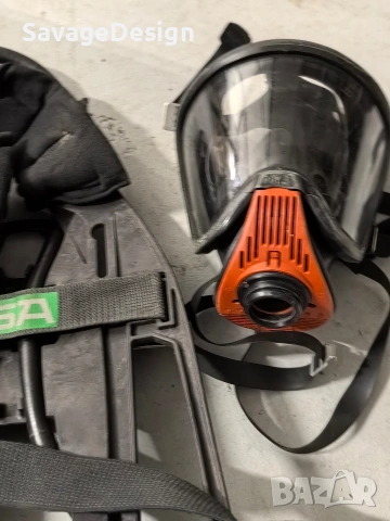Dräger бутилка е композитна карбонова 6.8 литра / 300 bar с аксесоари, снимка 5 - Водни спортове - 53107641