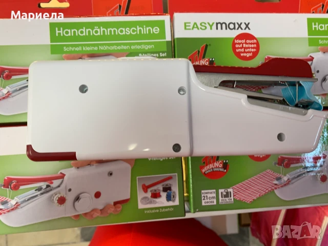 Малка ръчна шевна машина, снимка 4 - Други стоки за дома - 51430233