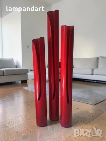 Червени лампиони 3бр.