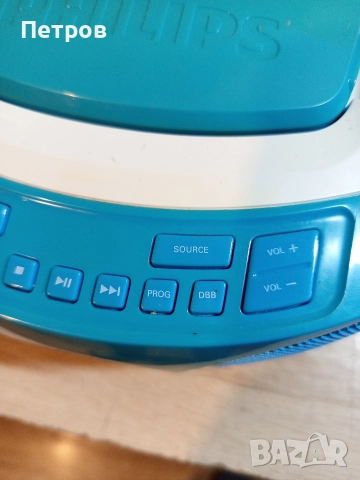 Микро Аудио Система"Philps"AZ215N/12, снимка 4 - Радиокасетофони, транзистори - 52671552