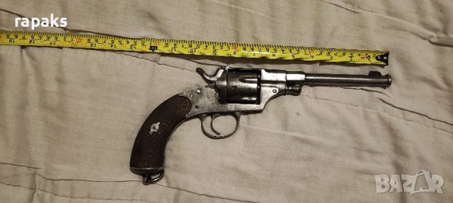Колекционерски дългоцев немски револвер, райхреволвер

, снимка 2 - Антикварни и старинни предмети - 45876087