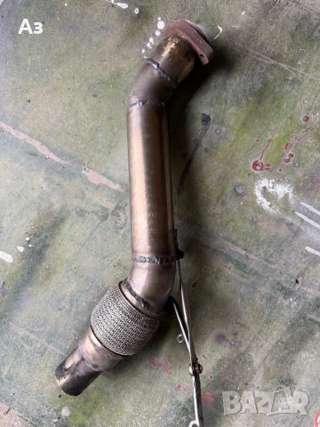 Даунпайп за bmw e60, снимка 3 - Части - 53913535