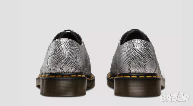 обувки Dr. Martens 3 Eye 1461 Silver Metallic номер 39 , снимка 8 - Дамски ежедневни обувки - 52670761