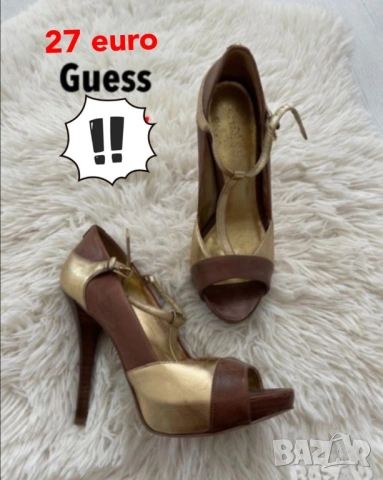 сандали на ток платформа Сватба абитуриентска за лятна бална вечер, обувки за бал, , снимка 4 - Дамски обувки на ток - 54024899