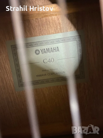 Китара YAMAHA C40, снимка 3 - Китари - 52840518