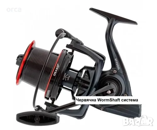 Макара за риболов на дъно - шаранджийска Osako KF 6+1 bb., снимка 2 - Макари - 49780392