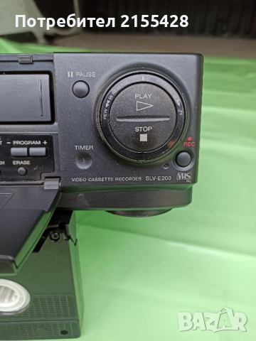 Работещо записващо видео с тунер Sony SLV E 200VP, снимка 5 - Ресийвъри, усилватели, смесителни пултове - 44955084