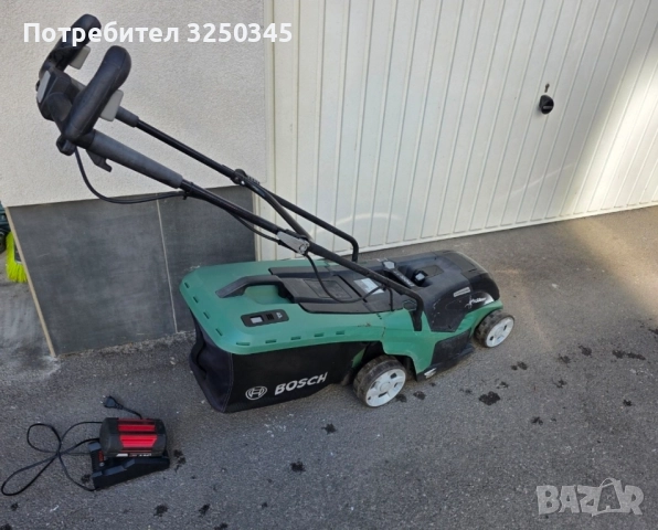 Електрическа косачка с батерия Bosch Pro silence 36-550, снимка 2 - Градинска техника - 52488621