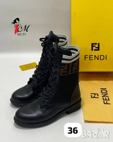 дамски боти prada chanel fendi , снимка 14 - Дамски боти - 51831313