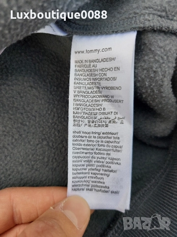 Изполван в отлично състояние суичър Tommy Jeans 2XL, снимка 6 - Суичъри - 52174121