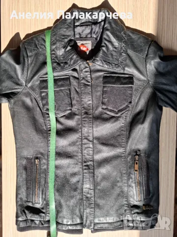 Яке Lee Cooper естествена кожа, снимка 4 - Якета - 49769924
