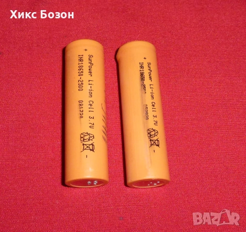 Маркови Акумулаторни батерии 18650 Sony,Sanyo,LG Li Ion, снимка 8 - Друга електроника - 39444743