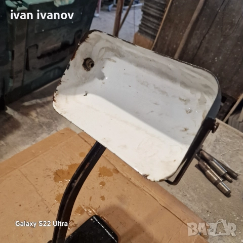 Дизаинерска Машинна Лампа , снимка 7 - Настолни лампи - 51622844