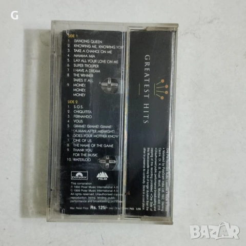 Аудио касета ABBA Gold - UK , Нова., снимка 3 - Аудио касети - 54061871