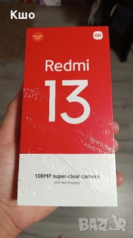 НОВ! Xiaomi Redmi 13 / черен 