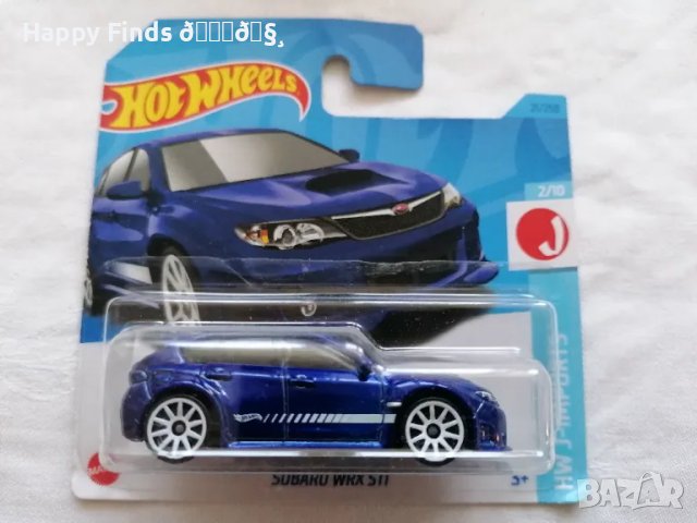 💕🧸Hot Weels SUBARU WRX STI HW J-IMPORTS, снимка 5 - Колекции - 44420105