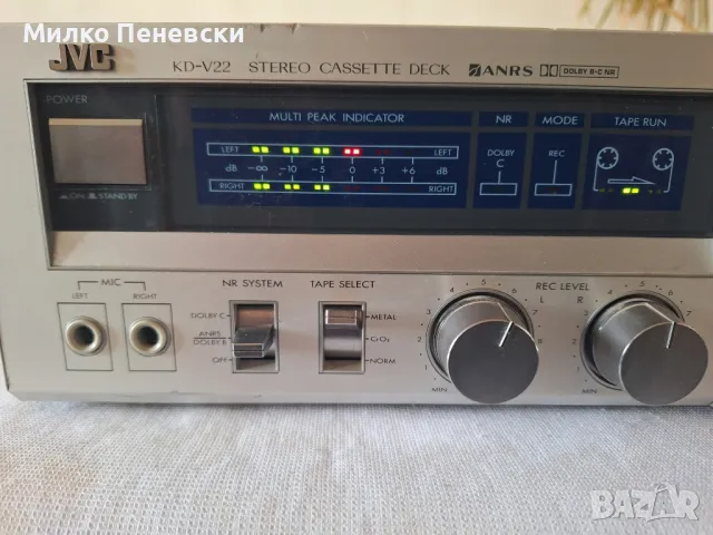 JVC KD- V22 ED STEREO CASSETTE DECK  MADE IN JAPAN, снимка 2 - Декове - 49241121