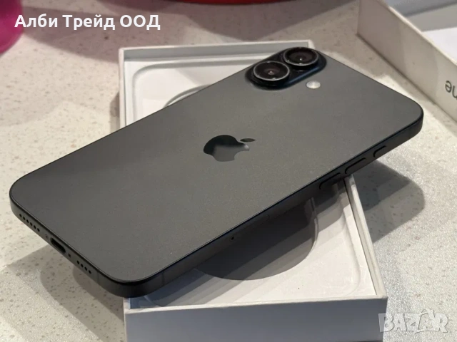 iPhone 16 128GB Black – Като НОВ, 91% Батерия. Гаранция!